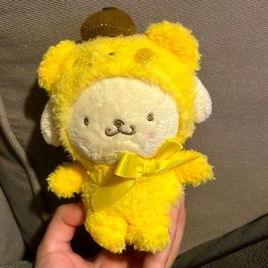 Poppom purin plushie🩷